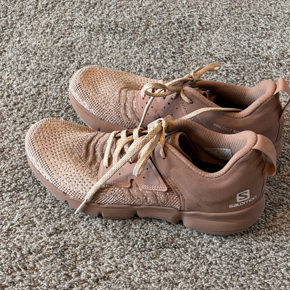 Salomon Brown Athletic Shoes